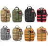 Medische accessoires zakken tas opslag tactische camouflage multifunctionele outdoor mountaineering levensreddende taille tassen