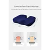 Cushion/Decorative Pillow Seat Cushion Orthopedic Memory Foam Office Chair Support Waist Back Car Hip Mas Pad Sets Drop Delivery Hom Dhviw