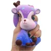 Squishy Horse Jumbo Cake Deer Kawaii Animal Panda Squishes Slow Rising Stress Relief Squeeze speelgoed voor kinderen GC0924X1
