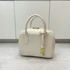 Tatil Tote Çanta Dokuma Çanta Kuzu Deri Deri Deri Crossbody Bag Omuz Çantaları Tasarımcı Lüks Çanta Üst Tutamak Çanta Intrecciato Fermuar Pirinç Finish Donanım