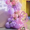 Party Dekoration hohl DIY Butterfly Dekorationen Pink Purple Schmetterlinge Requisiten Babyparty Schmetterlingsbutterfliy -Geburtstagdekoration