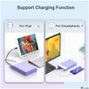 Hdd Enclosures Maiwo External Hard Drive Enclosure For 3.5 2.5 Inch Sata Ssd With Usb Hub Function Type C To Adapter Case Up 20Tb 2403 Otchy