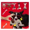 Toys pour chiens mâches Pet mâcher animal âne morsure de chien en velours côtelé chiot en peluche