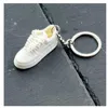 3d chaussures modle keychains basketball sport chaussure clé pendentif accessoires de mode portef