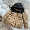 Heren en damesontwerper GGS Cotton Down Puffer Jackets met gestikte hoodie Casual Warm Dikke Parkas voor sport in zwart