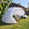 wholesale 8x5x4mH (26x16x13ft) custom made inflatable half dome tent blow up igloo canopy marquee for camping party event decoration toys sports