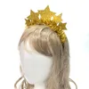 Pesto Favore 2 pezzi Le stelle glitter star fascia per capelli natalizi band di capelli creativi