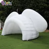 Vente en vente en gros artisanat publicitaire gonflables 8 MW (26ft) Rabbit Dome Tent Toys Sports Air Blown White Igloo Traw Show Tent for Outdoor Event Party Decoration