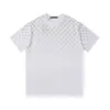 Mens 2024 T-shirt Designer New Casual 100% Pure Cotton Resistant Classic Star en forme de lettre en forme de lettre Couple à manches courtes Shirt Black and White Taille asiatique S-XL