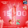 Oryginalny Vapen Shisha Puff 15K Vapes Djejeżdżalne Puff E-shisha Crystal Bar Hookah Pod elegancki 15000 puffs vaper nikotyna bezfillowana dtl e papieros hurtowy