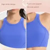 Lu Sport Bra Lemon LL In Sports Bra High Support Neon Clothing Women Active Wear Tops Woman Tank Topsベスト