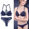 Bras sätter Nouvell Seamless Fashion Bras Spring and Summer Sexig frontknapp Tryck upp underkläder Buckle Kvinnlig bröstkorg underkläder Y240513