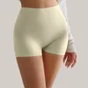 Women's Panties Non Marking Anti Fading Crimping Pure Cotton Ice Silk Wearable For Shorts Lined Under Dresses Women High Waist