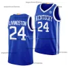 Kentucky Wildcats Basketball Jersey 2022-2023 NCAA College Jersey Chris Livingston Oscar Tshiebwe Daimion Collins Antonio Reeves Grant Darbyshire Walker Horn