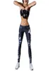 Damen Yoga Fitnessstudio Print Leggings Frauen Fitness Running Yoga Pant High Tummy Control Push Up Fitness Leggings Sport Fitnessstudio 5498926