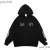 gallerydepthoodie Brand Sweatshirt Mens Hoodies High Street Sweatshirts Alphabet Washed Splash Ink Hip Hop Hoodys Trend Sweaters Hoodie gallerydept 894