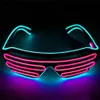 Bril leidde Kerstmis gloeiend Luminous Halloween Party Glow Festival Supplies Decorativea juni 29