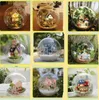 Arkitektur/DIY House Diy Small Glass Ball Doll House Toys for Children Furniture Miniature Wood Dollhouse Casa Creative Birthday Presents 124