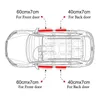 Autostickers 4 stks koolstofvezel auto sticker Paste strip Auto deur dorpel voor VW Golf 5 6 7 8 GTI Polo MK6 R MK7 MK4 5 A CARAN ACCESSOIRES T240513