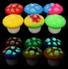 Storage Bottles 5ml Silicone Jars Mushroom Style Smoking Oil Containers Glow in the dark Colorful Portable Wax Containers Pine cones