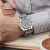 腕時計オックスティンクリエイティブナイロンシリーズ多機能クォーツコア2024アバンギャルドトレンドメンズウォッチ腕時計