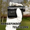 Revasri 600myard Golf Laser RangeFinder med sluttningskompensation Flagstånglås vibration USB laddningsbar för golf 240513
