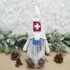 GNOME JUL PLUSH Ornament Doctor Sjuksköterska Svenska Santa Xmas Tree Decor Holiday Home Party Decoration 1011 ation