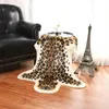 Tappeti tappeti non slip antiskid tappeto da soggiorno nordico tappeto leopardo tigre stampato di mucca in finta pelle in pelle stampare animale moquette dome d home d home