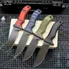 A2561 av hög kvalitet High End Survival Straight Knife DC53 Stone Wash Drop Point Blade Full Tang G10 Handle Fixed Blade Hunting Knives With Kydex