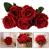 Decorative Flowers Artificial Rose Shop Home Office Erfect Gift Lifelike Appearance Low Maintenance Realistic Design