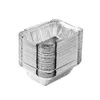Ferramentas de cozimento Caixa de papel alumínio 50pcs