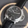 Montre du poignet de luxe Panerai Regère de bronze submersible masculin Précision Steel Watch Swiss Mode décontractée Contrôle de luxe 44 mm Gauge Black Belt Pam00312