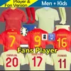 2024 2025 Jerseys de futebol Pedri Lamina Yamal Rodrigo Pino Merino Sergio M.ASENSIO FERRAN C.SOLER 24 25 MENS CRIANÇAS HERMOSO REDONDO CALDENTEY CAMISA DE FUTEBOL