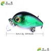 BAITS LURS Hengjia Nouveau 100pcs Small Crankbait Crank Fishing Lure BAIT HARD 3CM 1,5G 10HOOKS Japon Diving Depth0.1-0.2M Drop Livraison OTGDQ