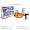 Gun Toys Paper Bullet Gun Toy Toilet Paper Launcher Creative Soft Bullet Gun Battle Shooting Boy Gift Cool Stuff Funny Cs Prop T240513