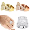 Bandringen briljante Moissanite Diamond met GRA -certificaat 925 Sier Luxury Vintage Halo Engagement Ring Women Sieraden Destiny Jewel Dhgrf