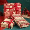 Enveloppe cadeau 50x70cm décoration Art Paper Anniversaire Année de Noël Année de package à emballage à face unique avec motif