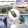 2PCS Baofeng F22 PMR FRS Mini Walkie Talkie Waterproof TypeC Licencefree NOAA Portable Two Way Ham Radio for Hunting 240510