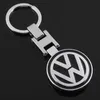 Car Stickers Metal Car Keychain Pendant Double sided Key Ring for VW Volkswagen Golf Polo Passat Tiguan Touran Jetta Accessories T240513