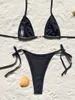 Swimwear femminile S - XL Halter Pearl Strappy Bikini Bikini Swimsuit Women Women Set Bather Bathing Suday Swim K5635