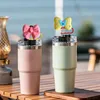Other Home Decor Bow Crown St Er For Cups Dust-Proof Caps 40 Oz Tumblers Ers Protector Topper Reusable Drinking Tips Lids Sile Cup Acc Otorm