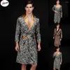 Домашняя одежда Pulabo Men Men Bathrobe Simulation Silk Print