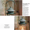 Bougeoirs Nordic Wedding Retro Holder Designer Decor Christmas Halloween Lantern Pilier Centro de Mesa Accessoires Home ZP50