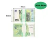 Math Counting Time 50% Size Top Quality Billet Euro Copy 10 20 50 100 Party Fake Banknotes Notes Faux Euros Play Collection Gifts Real Otedb