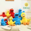 Kawaii anime figure sésame toys toys monstre big oiseau elmo super éducation softoferminette curiel doll kids cadeau d'anniversaire 240513