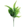 Fleurs décoratives Simulate Fern Artificial Mur Leaf Garland Plantes Green Fake Greenery Buissons Decoration Home Decor Accessoires