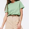 Women's T Shirts 2024 Women Summer Cotton Oversized 4XL O-Neck Short Sleeve Solid Color Tees 3XL Tops For Clothes