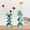 Vases Nordic Fleurs Vase Decorative Glass Flower Bottle pour la décoration de la pièce Posse de terrarium hydroponique moderne
