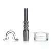 Phoenixstar Nectar Collector Kit - Glass Bubbler, Titanium Nail, Glass Dish och en rostfri Stell Clip Portable Dabbing Set för koncentrat