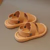 Summer Boys Boys Fashion Sandals Sandals aperto TOE Twous Wear Shoe Casual Scarpe per bambini Slipisti per bambini 240511